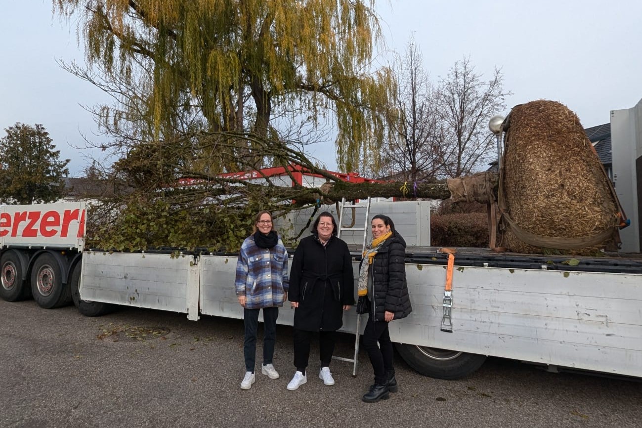 Bitte parken: Der klimafitte Zentrumsparkplatz ist fertig!