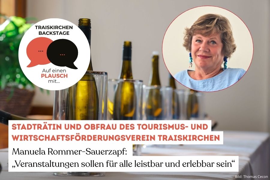 Auf einen Plausch mit Stadträtin und Obfrau des Tourismus- und Wirtschaftsförderungsvereins Traiskirchen