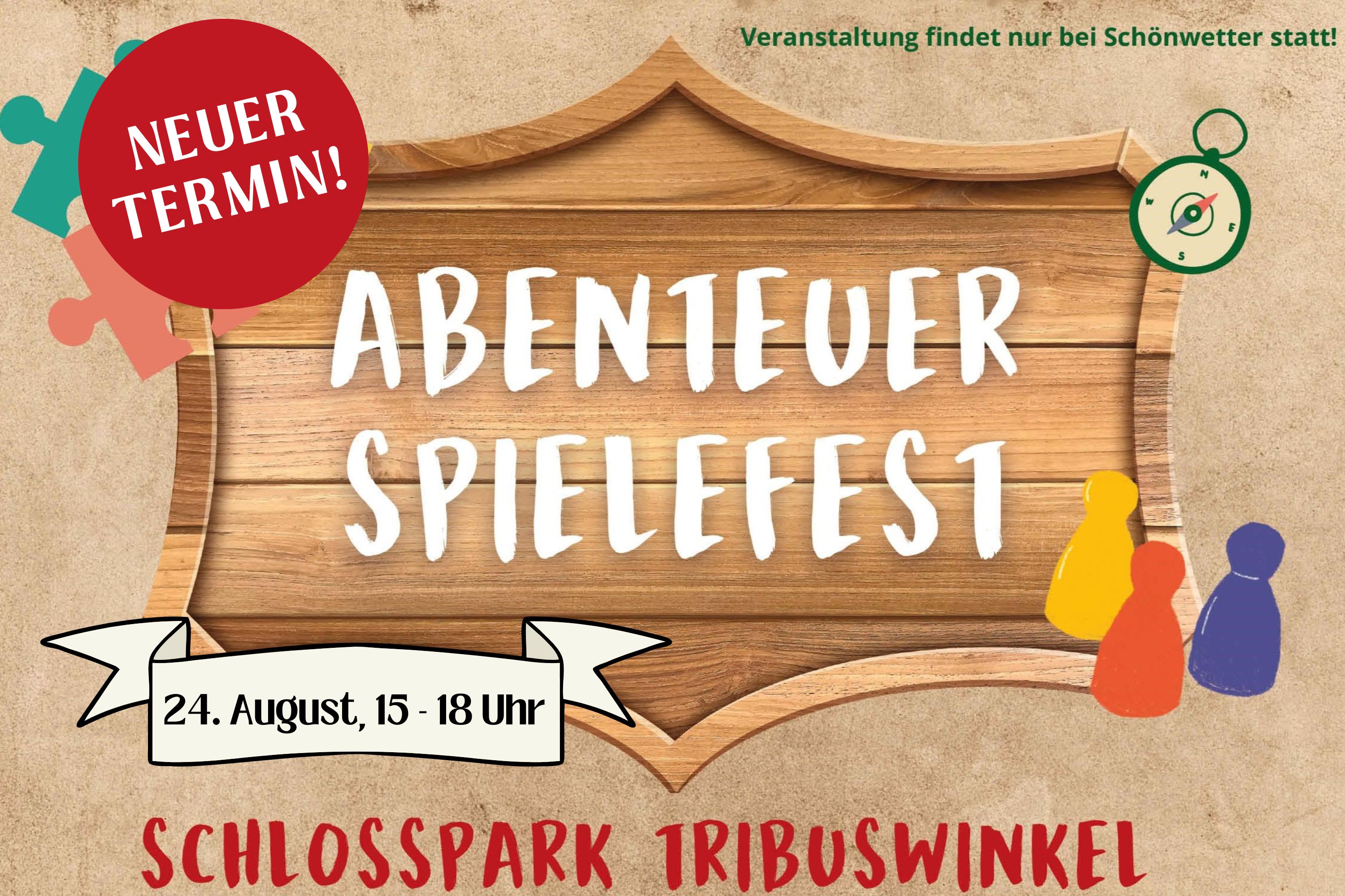 Abenteuer Spielefest - neuer Termin steht fest!